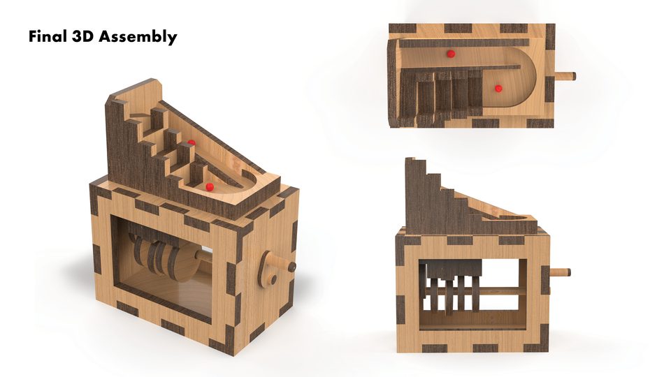 Final 3D assembly