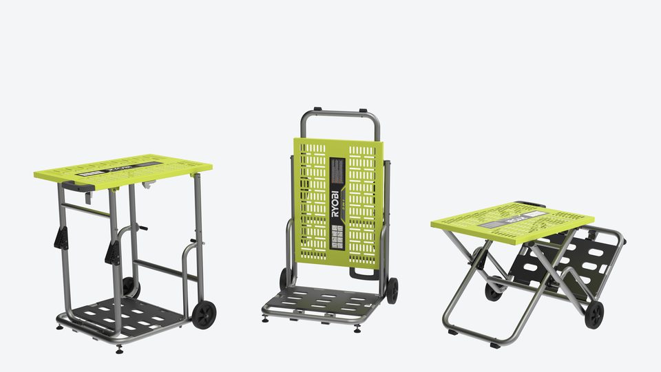 Rendering practice — stands in Ryobi VBL