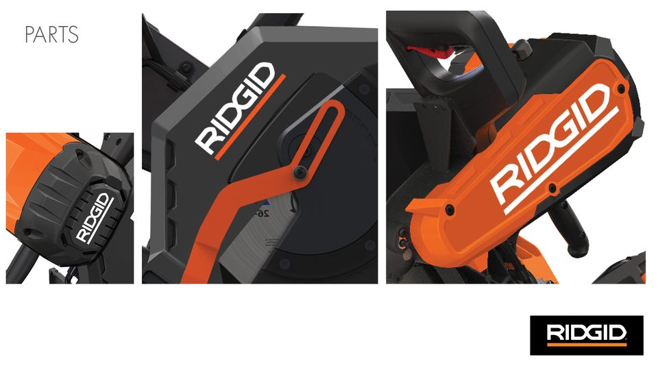 Parts — housing, arm and handle cover