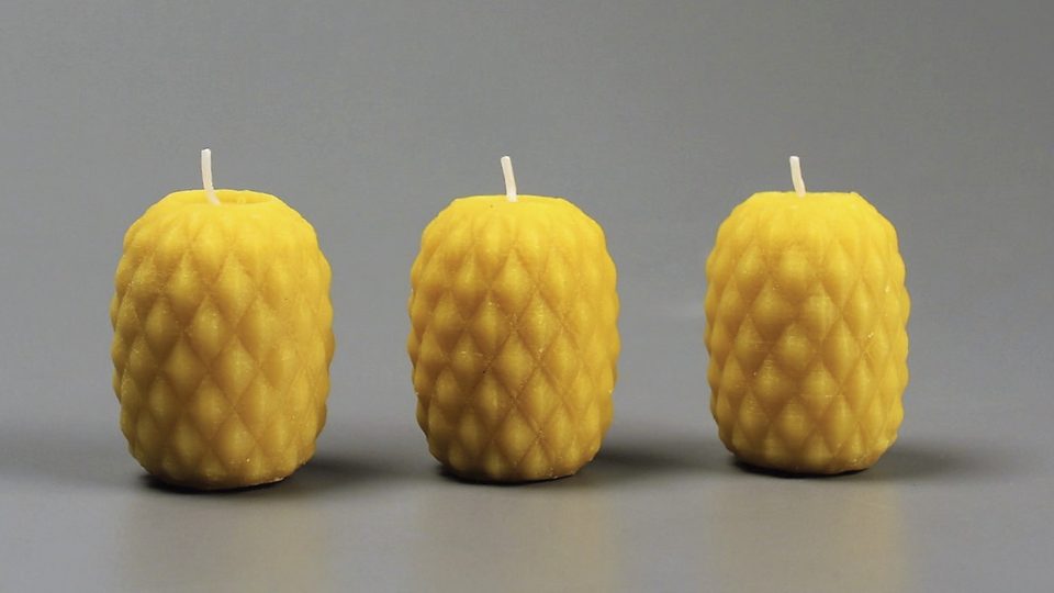 Pineapple candles